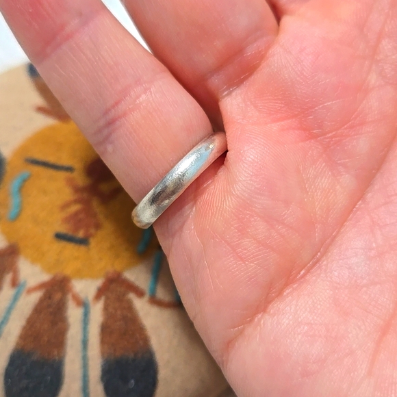 Sterling Silver Tribal Ring - Picture 2 of 4